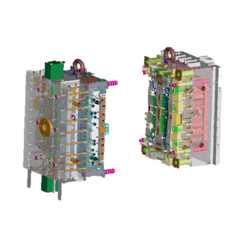 2K mold Bore back structure-2