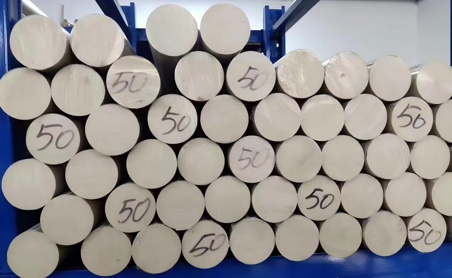 50mm diameterial PEEK rods
