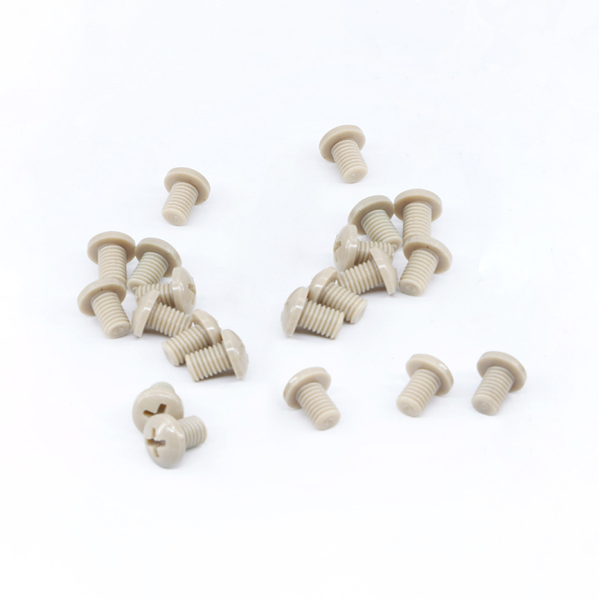 small PEEK screw made from PEEK880G